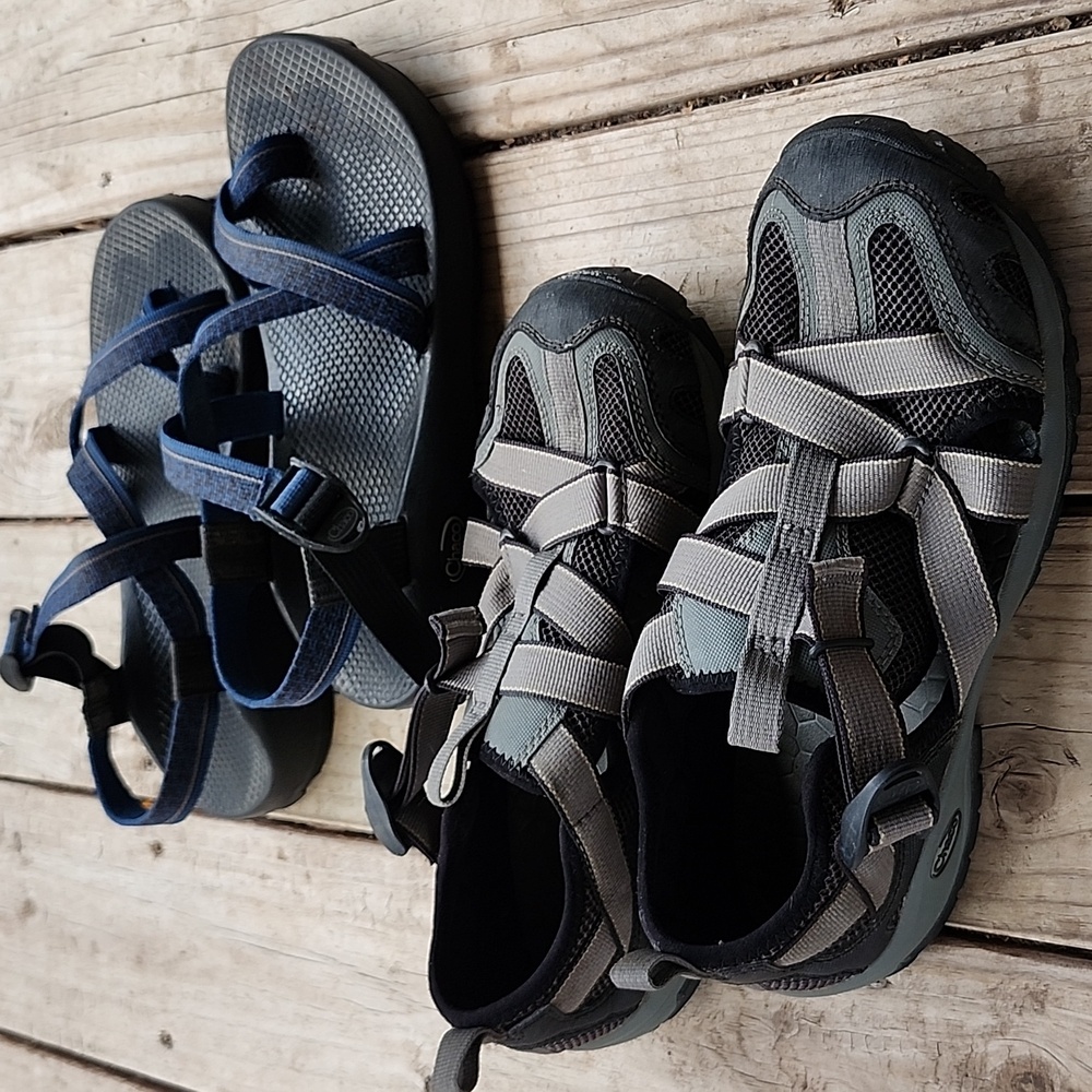 Men's Chaco Outdoor Water Shoe/ Hiking Shoe Bundle Size 8